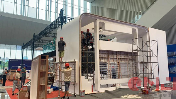 3天5个展位，交通运输科技博览会搭建工作顺利完工！