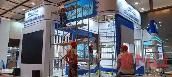 3天5个展位，交通运输科技博览会搭建工作顺利完工！