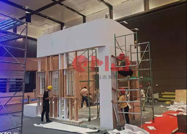 3天5个展位，交通运输科技博览会搭建工作顺利完工！